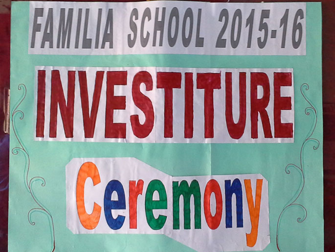 INVESTITURE CEREMONY